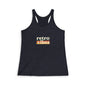 Retro Vibes Women's Racerback Tank Top, Summer Style, Workout Top, Casual Wear, Gift for Her, Vintage Fitness Tee