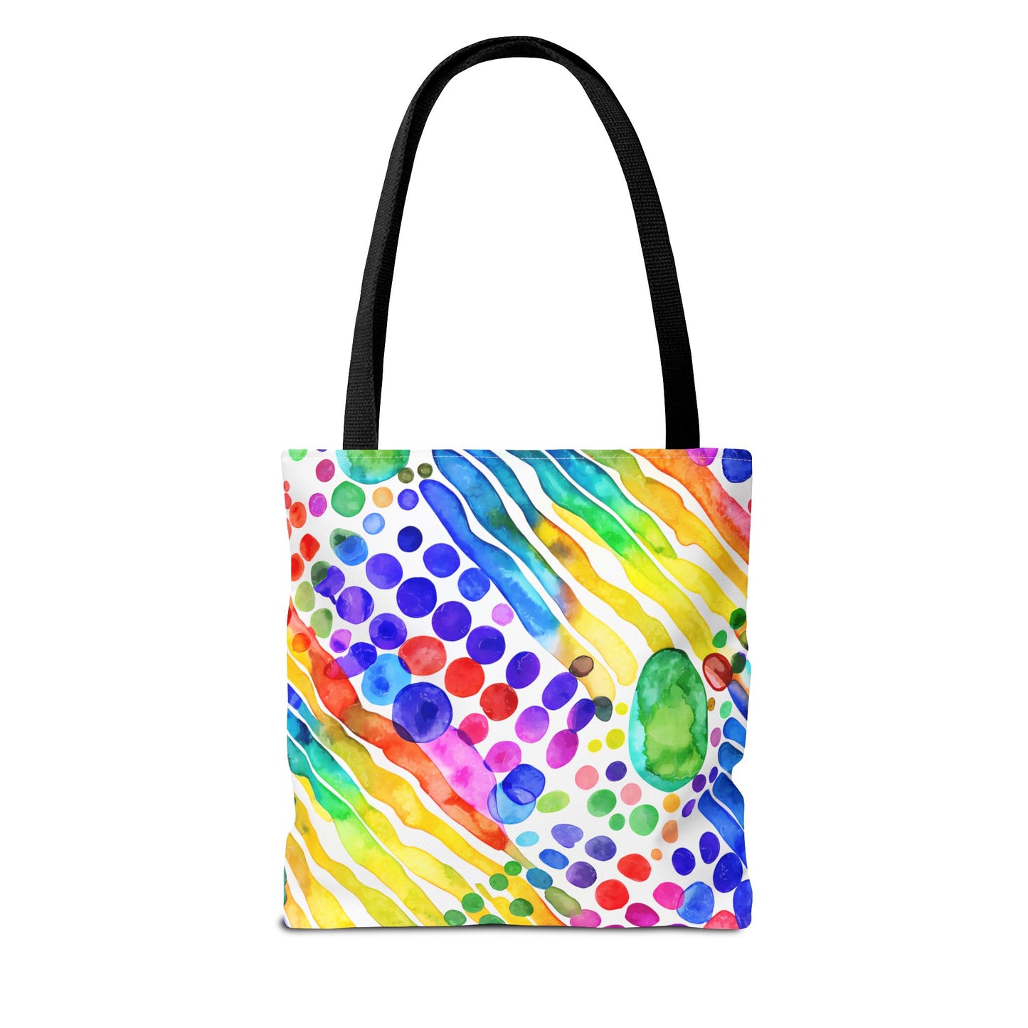 Colorful Abstract Tote Bag, Beach Bag, Shopping Bag, Summer Accessory
