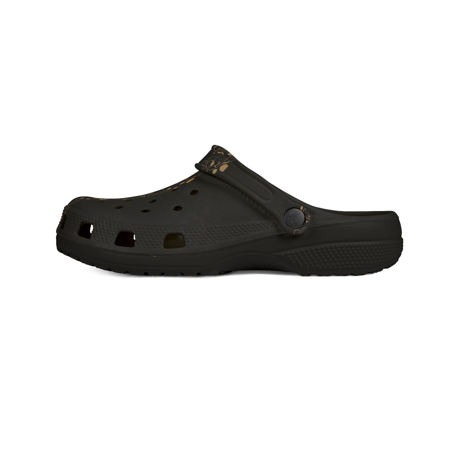 Black Speckle EVA Foam Clogs — Lightweight Slip-On Garden & Casual Shoes