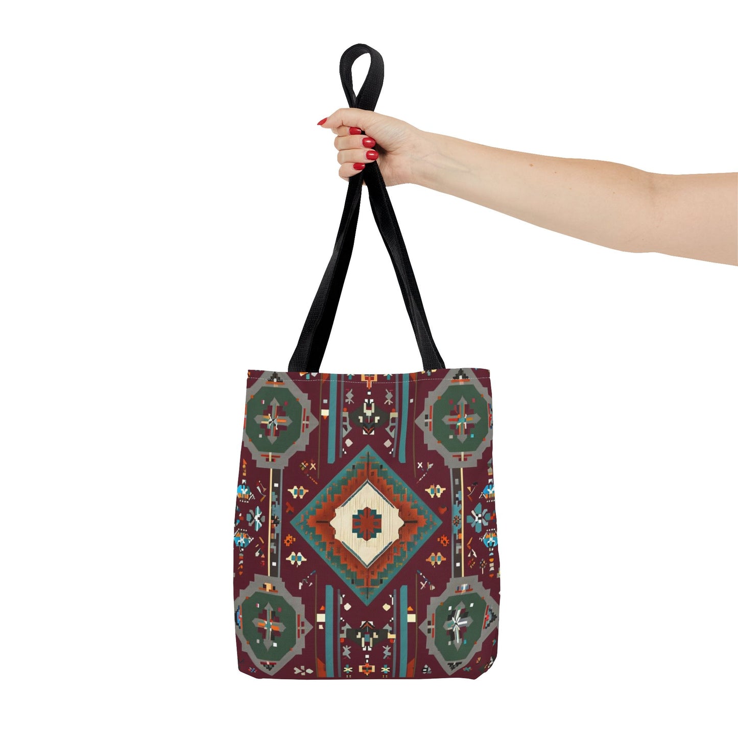 Bohemian Tote Bag, Stylish Reusable Shopping Bag