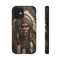 Native American Art Phone Case, Strong Culture Design, Unique Gift for Him or Her, Tough Cases, Customizable Protector, Tribal Style