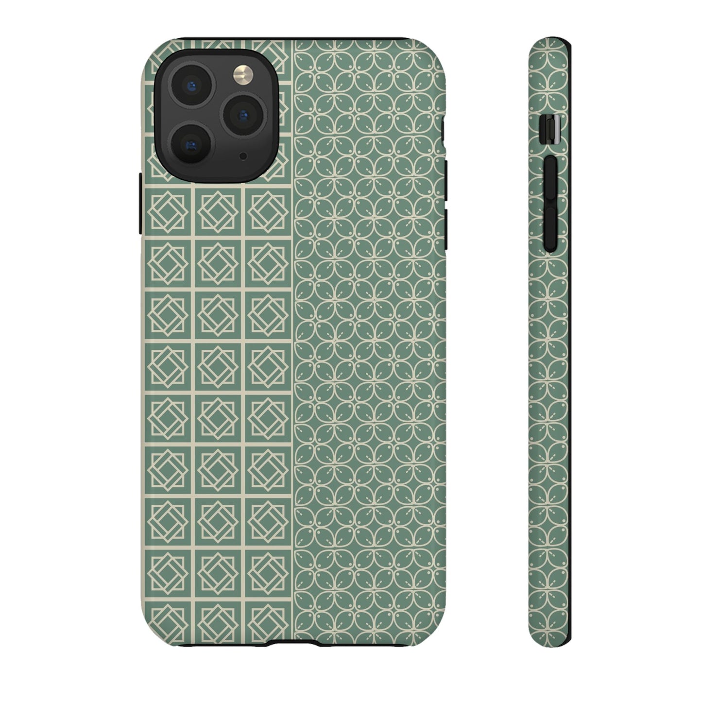 Stylish Phone Case with Geometric Patterns, Tough Cases, Durable Cell Phone Cover, Trendy Smartphone Accessory, Functional Gift Idea