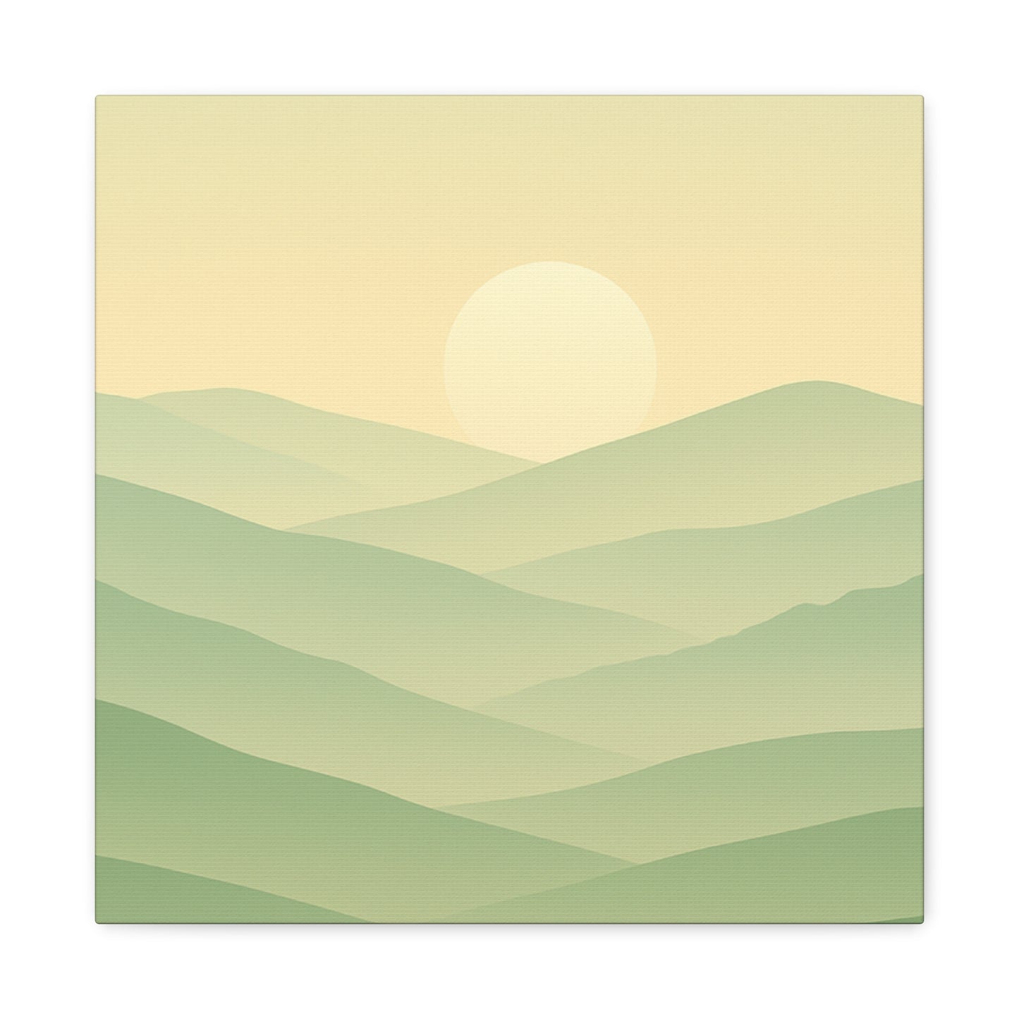 Matte Canvas, Stretched, 1.25" Sunset or Sunrise