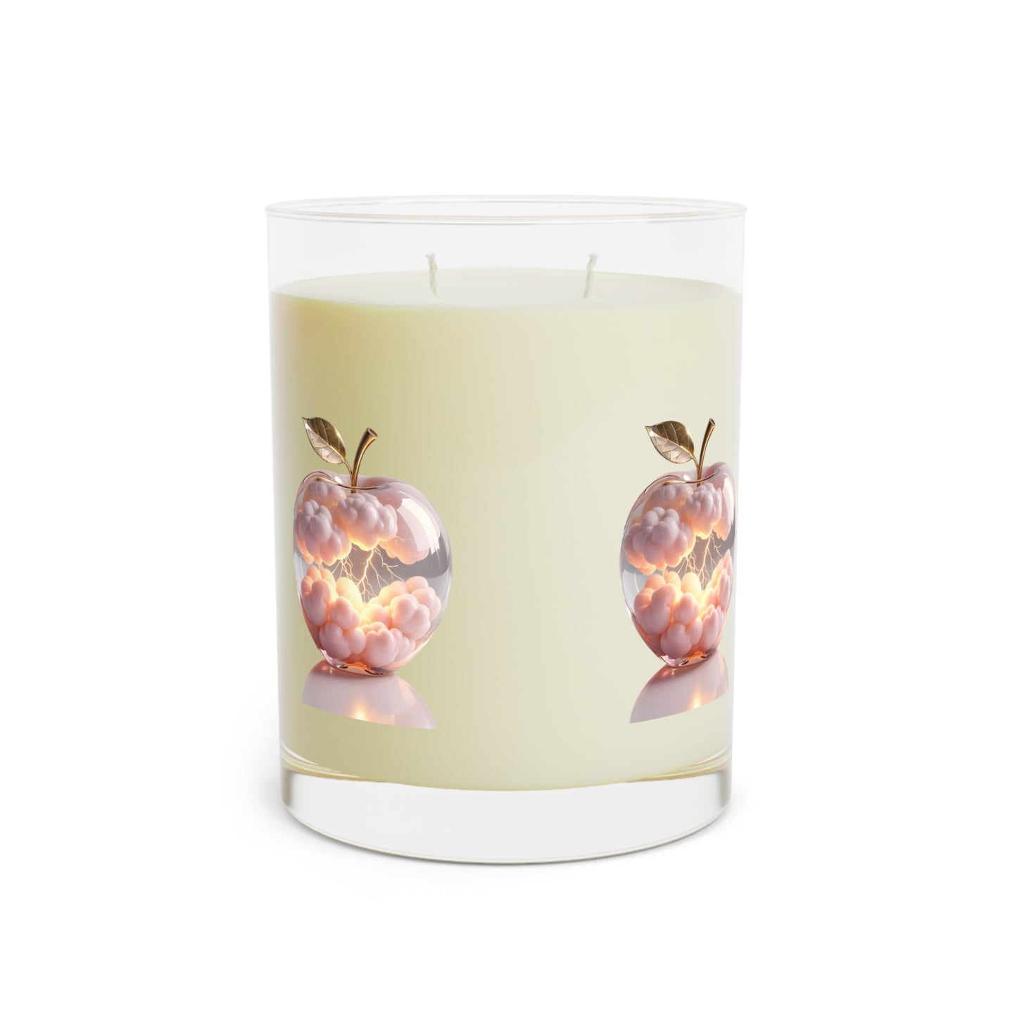 Apple Cloud Scented Candle - Cozy Atmosphere, Relaxing Gift for Home, Aromatherapy Decor, Fall & Winter Fragrance