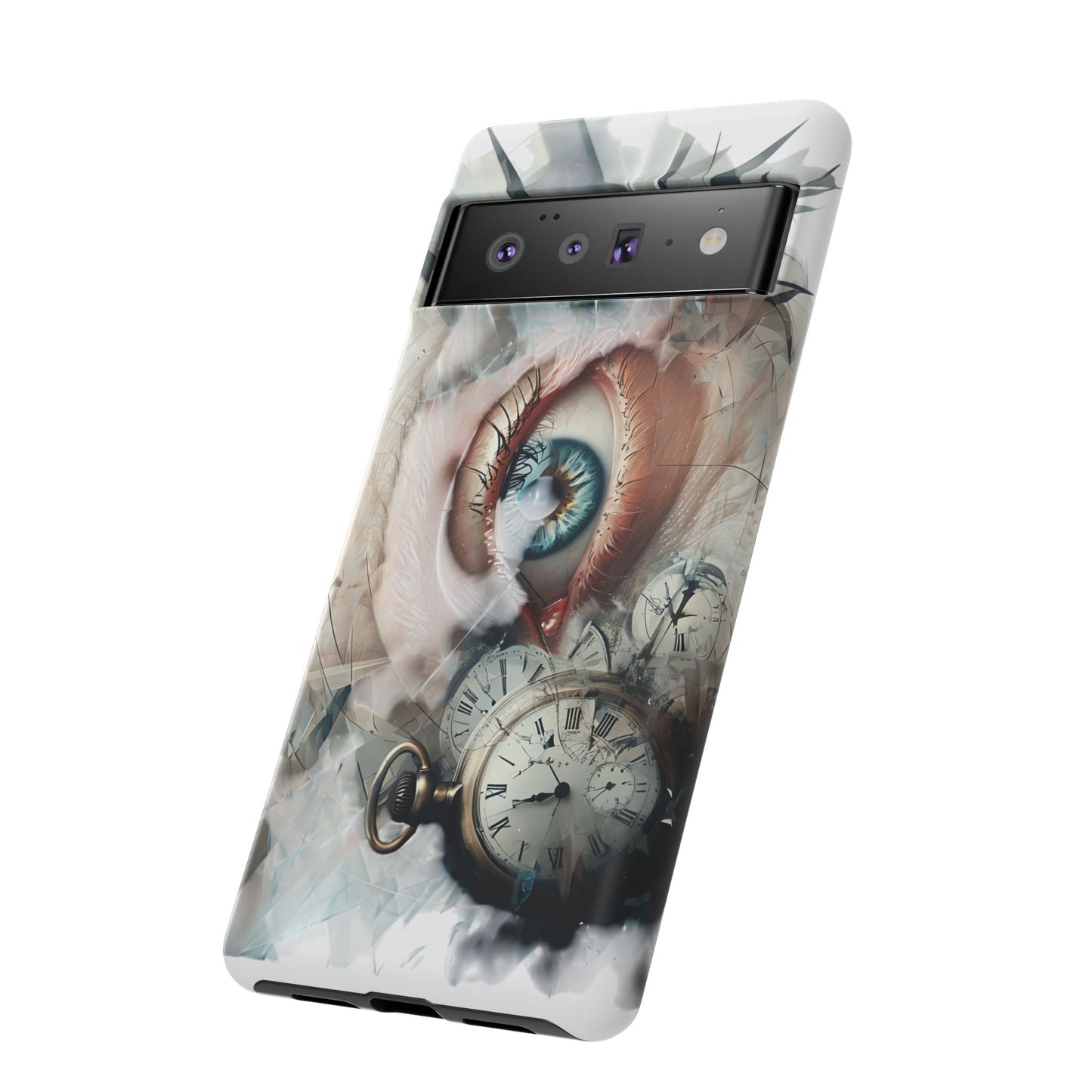 Artistic Eye Phone Case, Unique Smartphone Cover, Whimsical Gift for Art Lovers, Trendy Tech Accessory, Birthday Present, Holiday Gift
