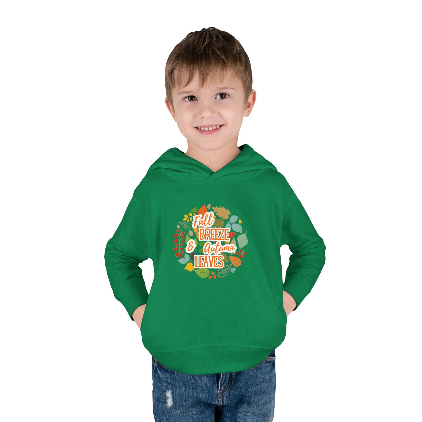 Cozy Fall Toddler Hoodie, Cute Pullover for Autumn, Kids' Fleece Sweatshirt, Perfect for Fall Celebrations, Adorable Gift Idea