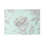 Personalized Floral Glass Cutting Board, Elegant Kitchen Gift, Monogrammed Home Decor, Wedding Gift, Anniversary Present