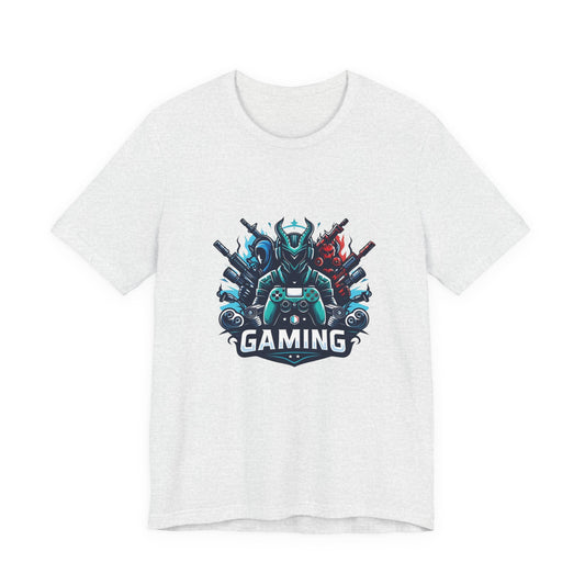 Gaming Controller Emblem Tee — Esports Gamer Graphic T-Shirt