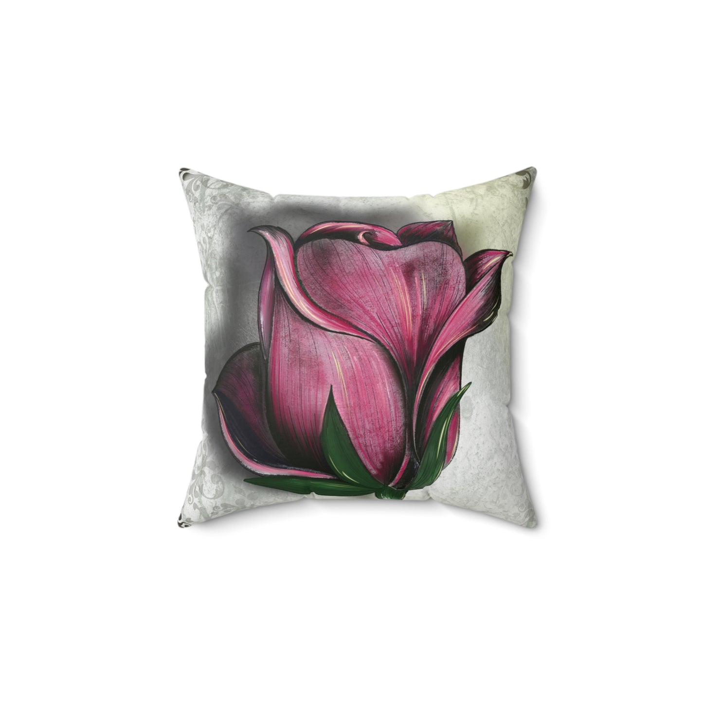 Spun Polyester Square Pillow