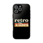 Retro Vibes Phone Case, Tough Phone Cover, Vintage Style Case, Gift for Music Lovers, Retro Aesthetic Accessory