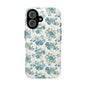 Floral Phone Case - Tough Cases, Durable Phone Cover, Cute Floral Design, Gift for Her, Trendy Phone Accessory, Spring Style