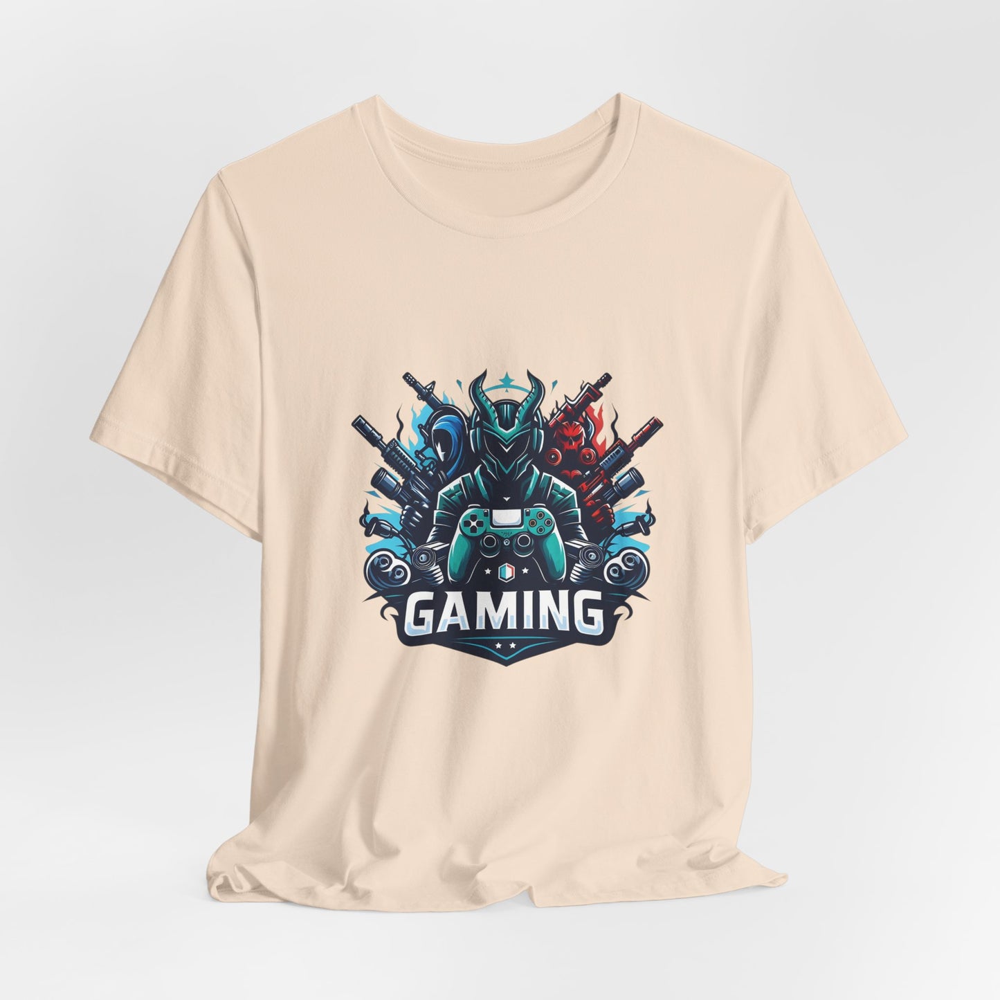 Gaming Controller Emblem Tee — Esports Gamer Graphic T-Shirt