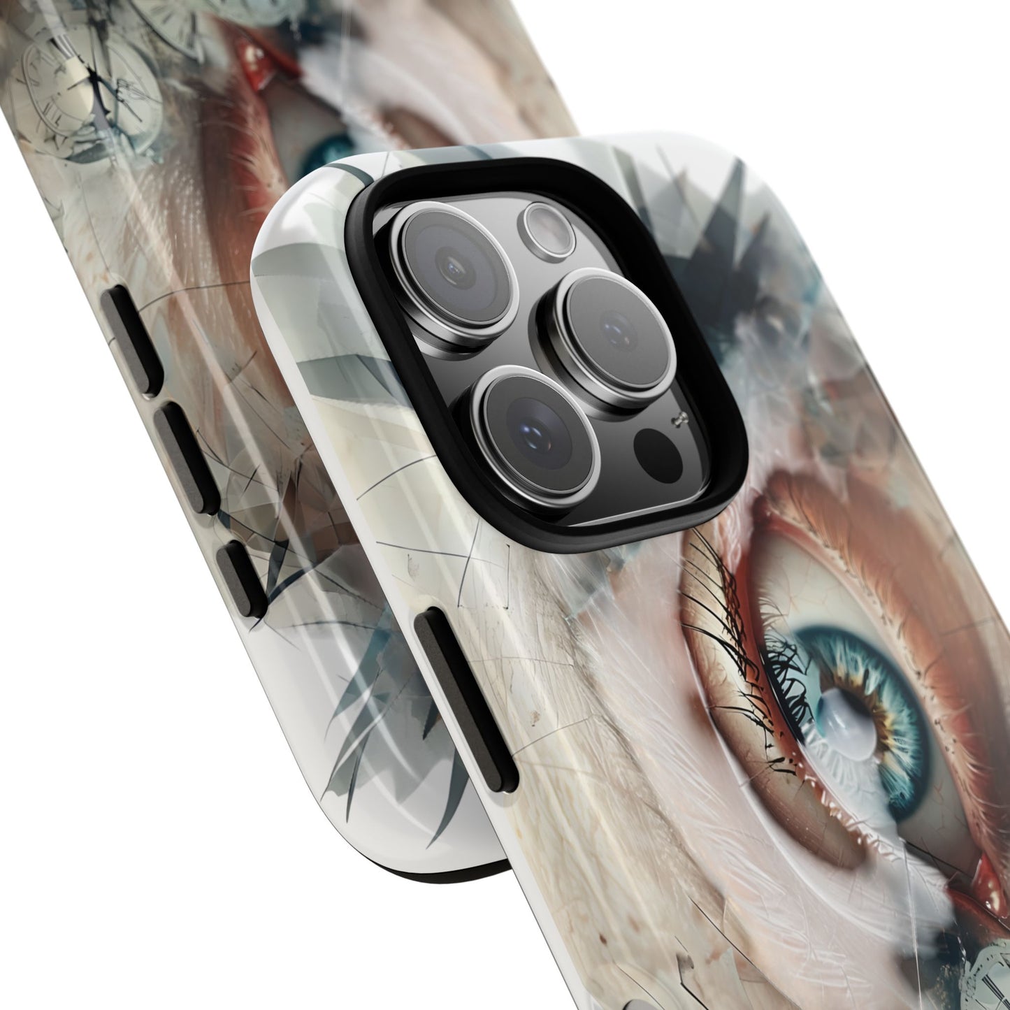 Artistic Eye Phone Case, Unique Smartphone Cover, Whimsical Gift for Art Lovers, Trendy Tech Accessory, Birthday Present, Holiday Gift