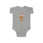 Cute Gingerbread Holiday Infant Bodysuit - Baby Shower Gift, Christmas Outfit, Winter Fashion, Baby Remembrance