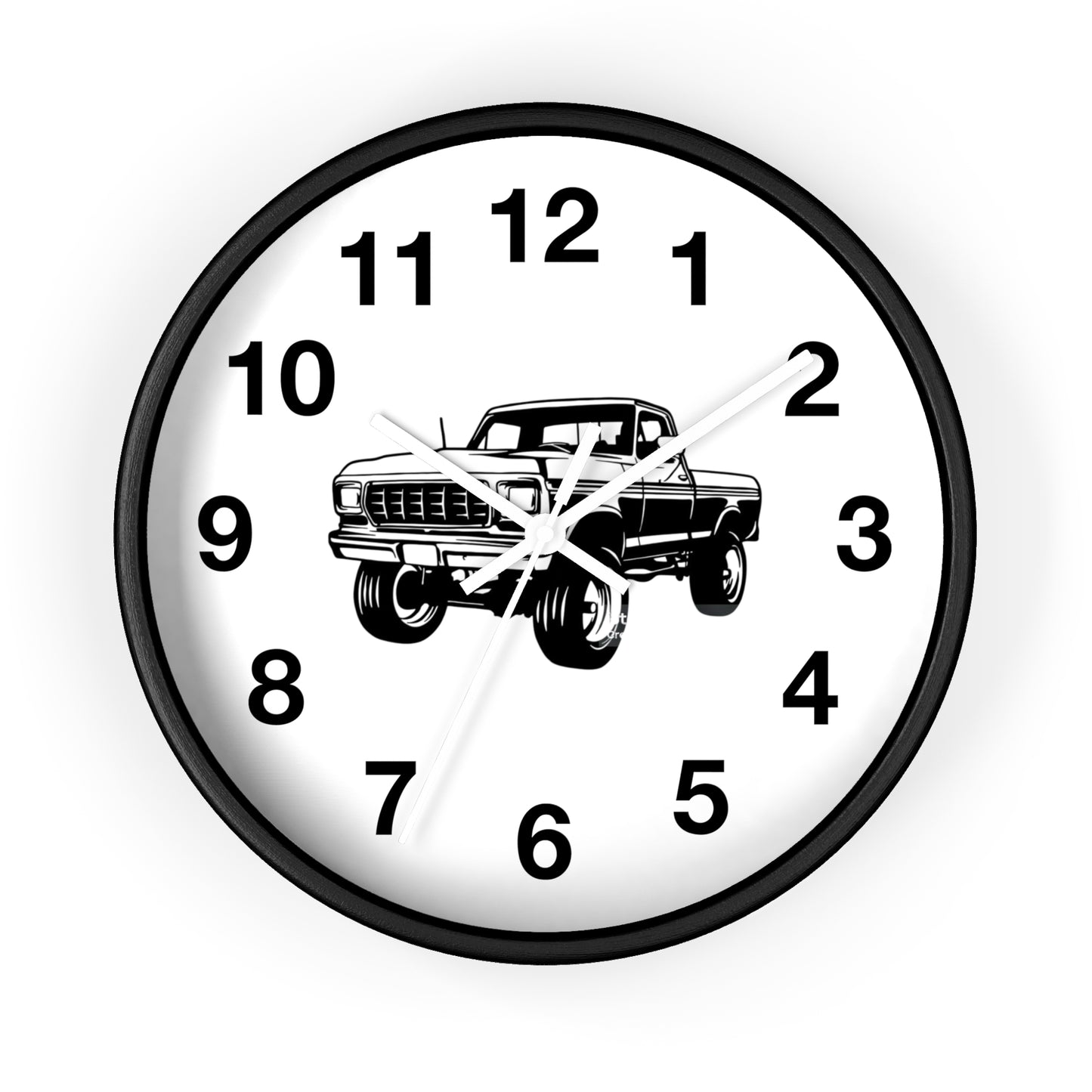 Classic Pickup Truck Wall Clock | Automotive Decor, Gift for Car Lovers, Rustic Home Accent, Garage Wall Art, Unique Timepiece