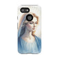 Beautiful Mary Phone Case, Tough Phone Case, Inspirational Tech Accessory, Gift for Her, Religious Phone Cover