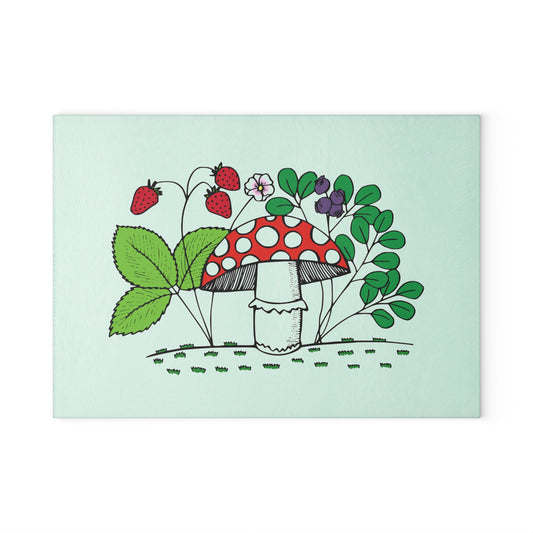 Vibrant Mushroom Glass Cutting Board, Cute Kitchen Decor, Gifts for Foodies, Engaging Home Cooking Tool, Eco-Friendly Kitchen [...]
