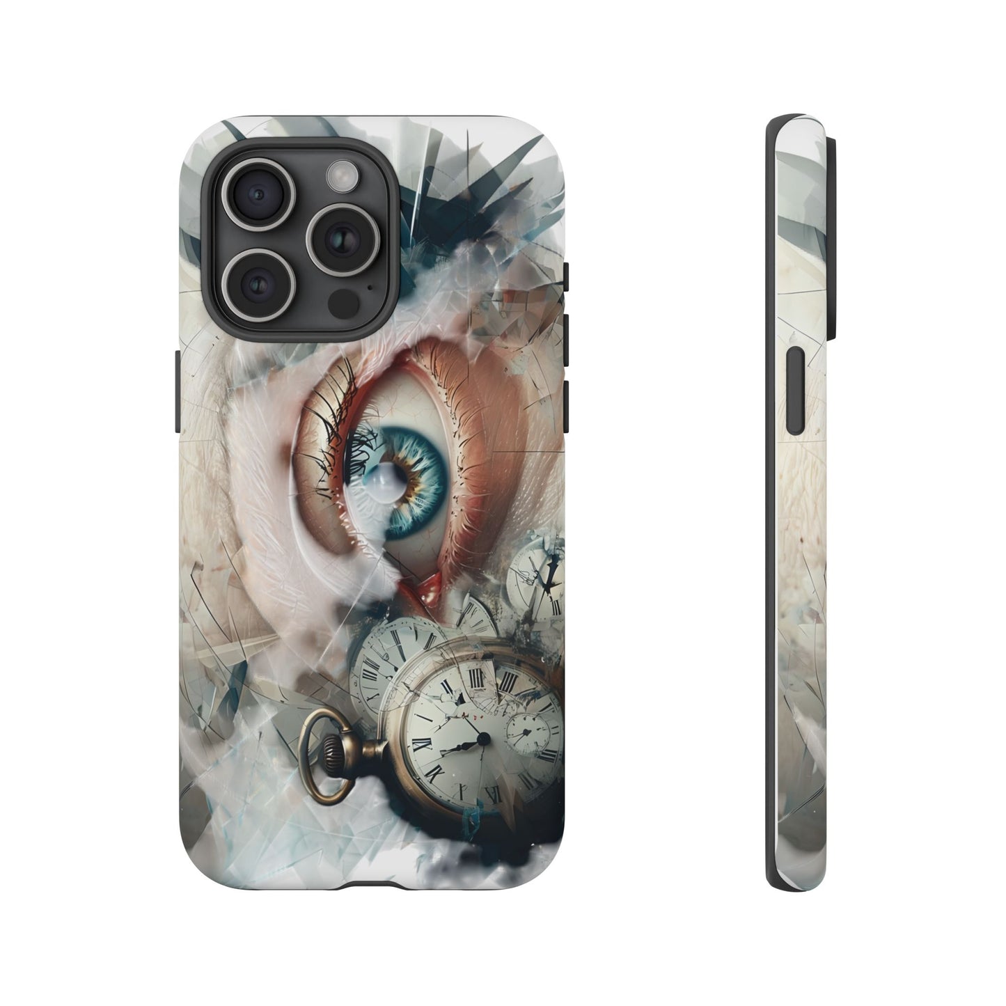Artistic Eye Phone Case, Unique Smartphone Cover, Whimsical Gift for Art Lovers, Trendy Tech Accessory, Birthday Present, Holiday Gift