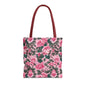 Pretty Pink Floral Tote Bag, Stylish Reusable Bag, Shopping Tote, Gift for Her, Eco-Friendly, Mother's Day Gift