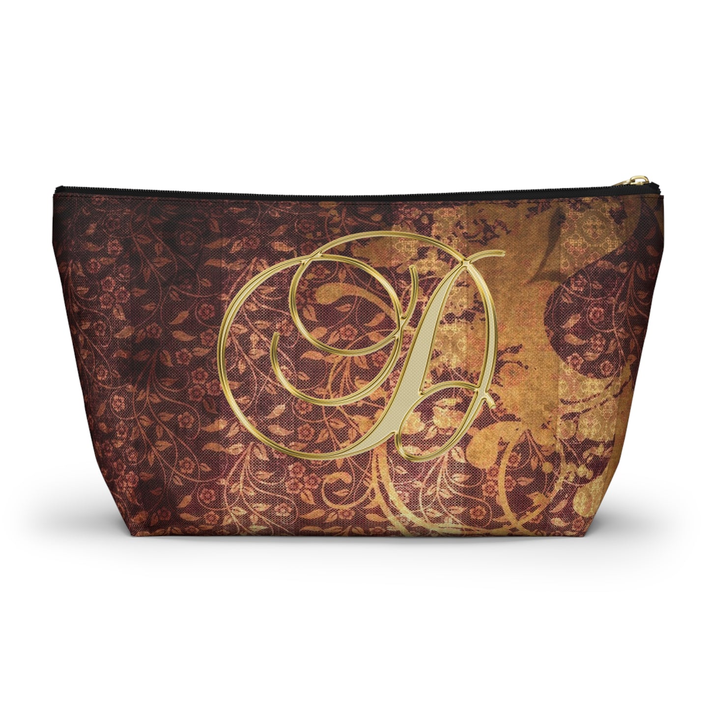 Monogram 'D' Vintage Floral Accessory Pouch