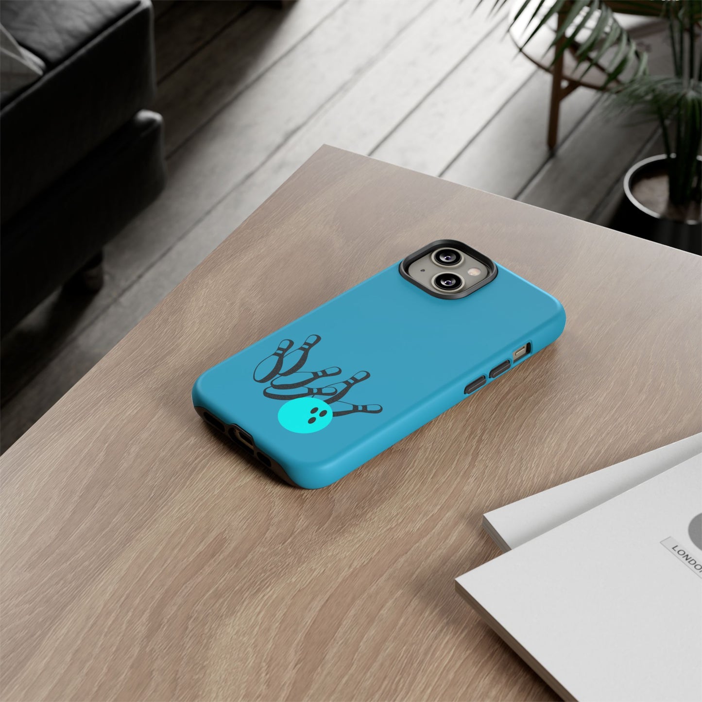 Bowling Phone Case, Tough Cases for Bowling Enthusiasts, Fun Gift for Bowlers, Unique Phone Accessory, Sports Themed Cases