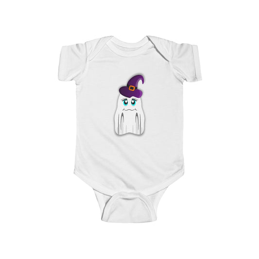 Adorable Halloween Ghost Baby Bodysuit, Cute Infant Halloween Costume, Ghost Baby Onesie, Playful Baby Outfit, Baby Shower Gift