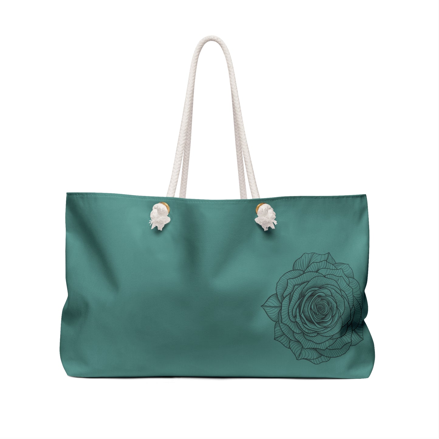 Elegant Floral Weekender Bag | Stylish Travel Tote | Perfect for Weekend Getaways, Beach Days, Gym, or Gifts