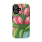 Floral Phone Case with Vibrant Tulips - Tough Cases for Garden Lovers, Spring Gifts, Nature Enthusiasts, Unique Gadget Accessories, [...]