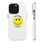 Happy Face Phone Case, Tough Cases, Don’t Worry, Be Happy, Cute Gift for Friends, Positive Vibes, Fun Mobile Accessories