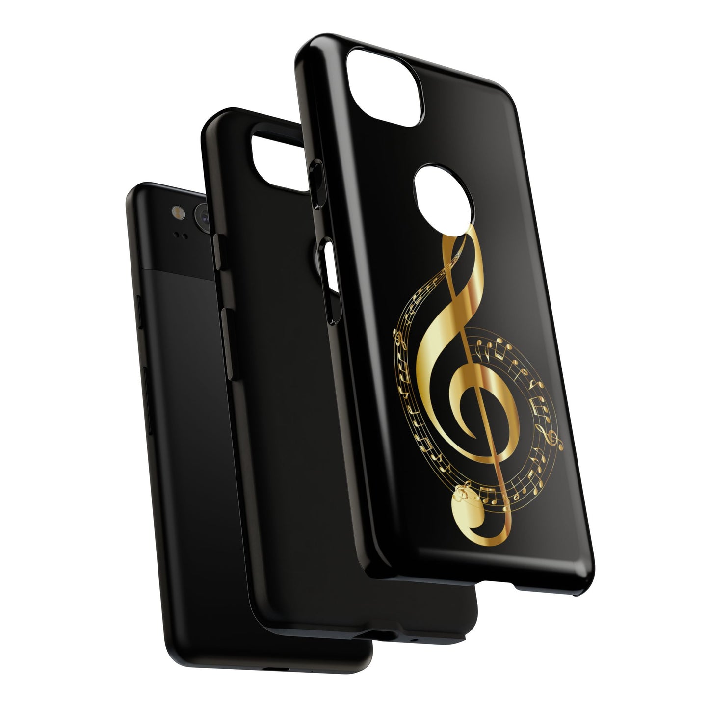 Tough Cases black gold musical Note