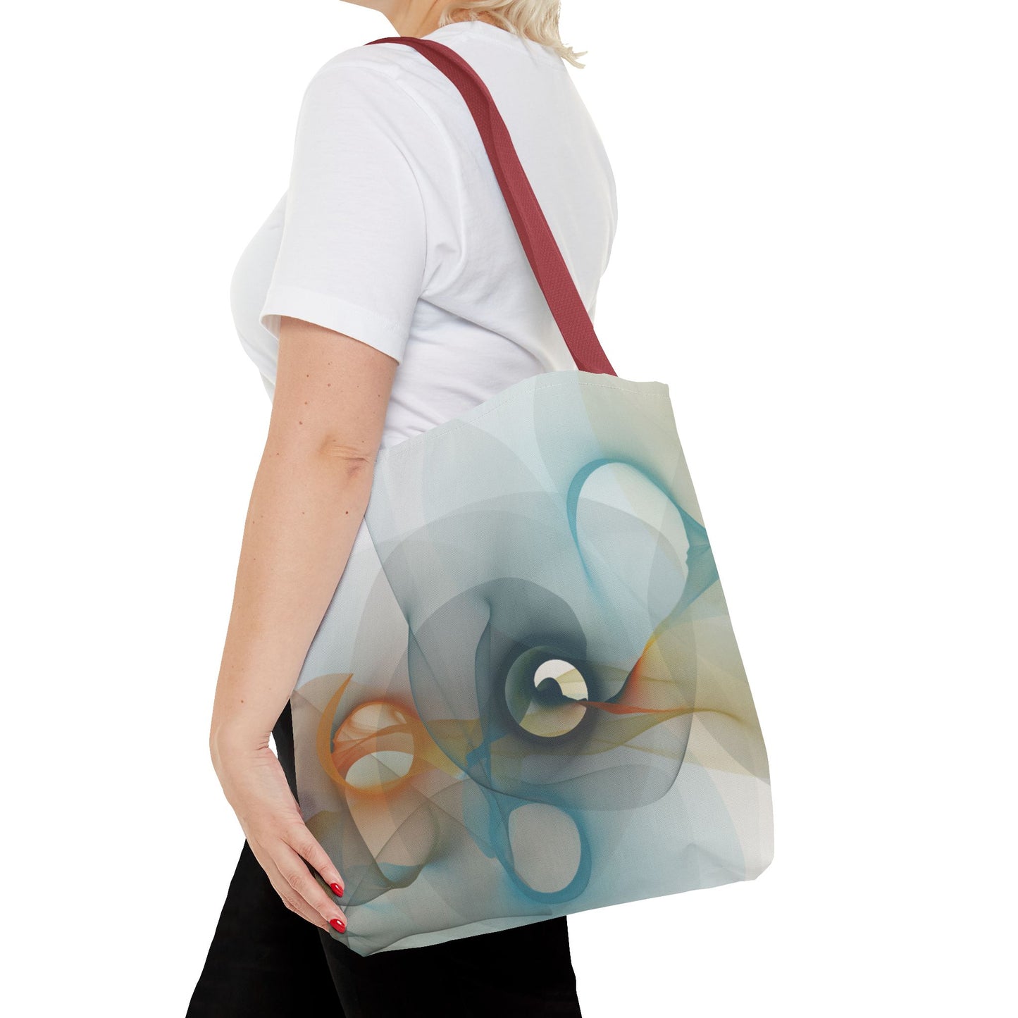 Stylish Abstract Tote Bag, Art-Inspired Bag, Perfect for Everyday Use, Trendy