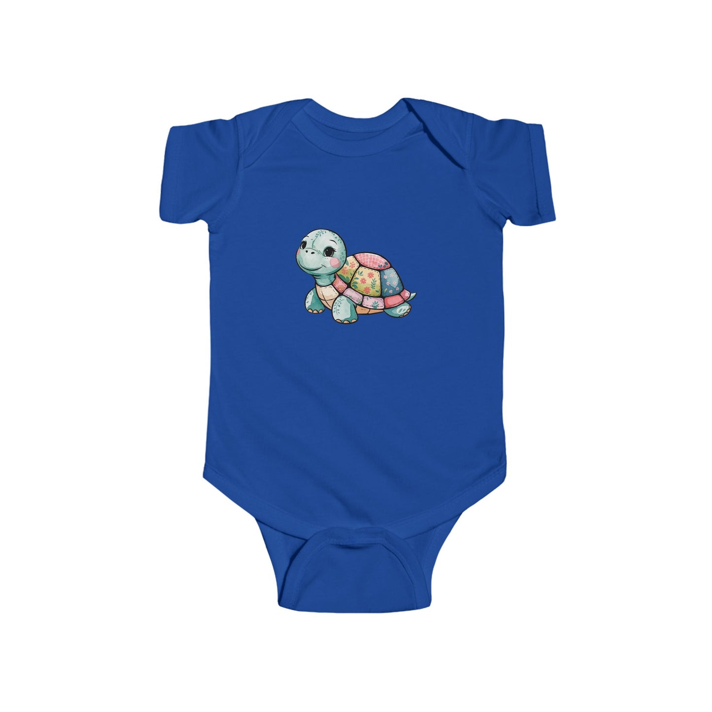 Cute Turtle Infant Bodysuit, Baby Shower Gift, Toddler Outfit, Newborn Clothing, Eco-friendly Baby Wear