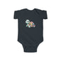 Cute Turtle Infant Bodysuit, Baby Shower Gift, Toddler Outfit, Newborn Clothing, Eco-friendly Baby Wear