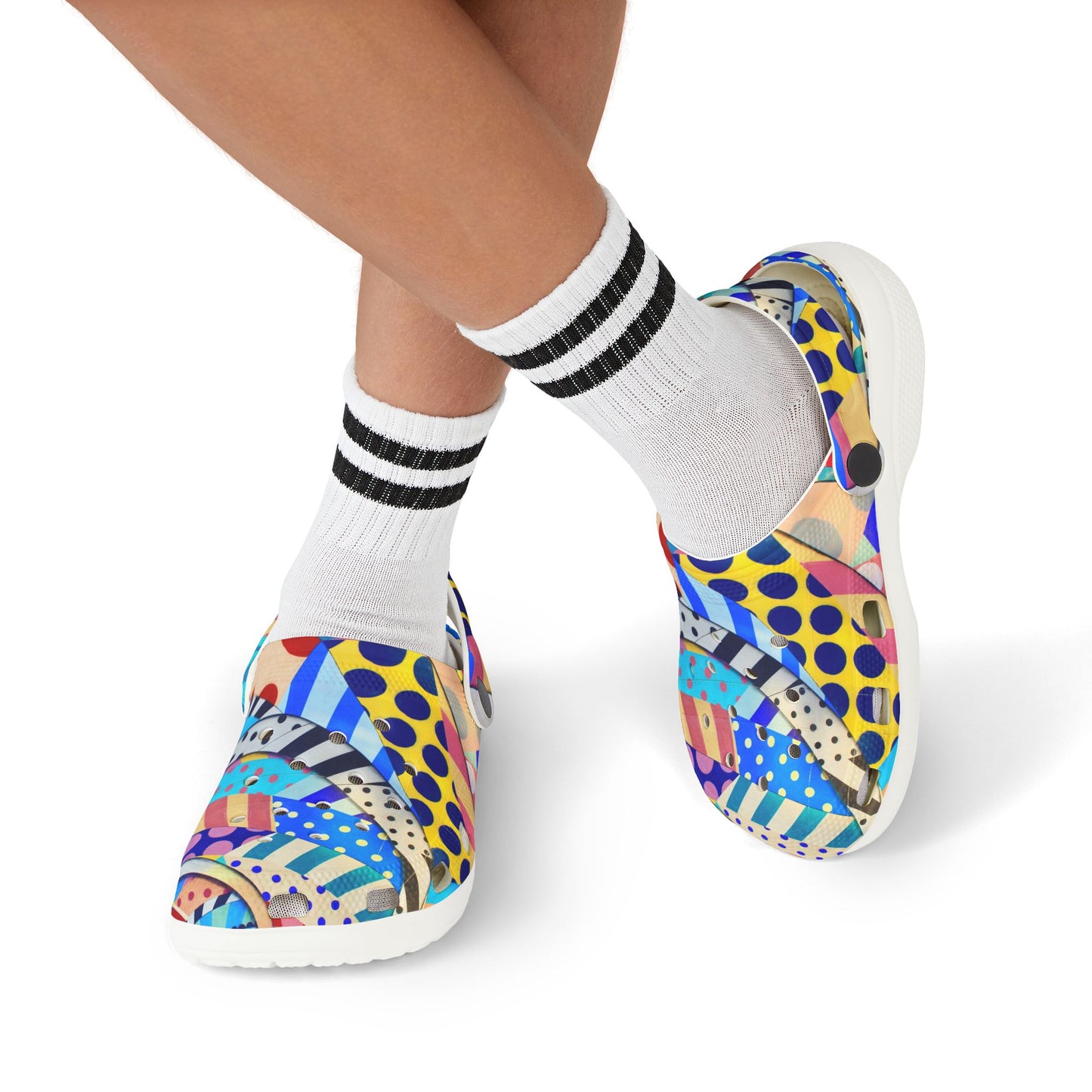 Colorful Kid's EVA Foam Clogs - Fun Slip-Ons for Playtime, Summer Adventures, Beach, Garden, Gift Ideas, Eco-Friendly, Kids Footwear