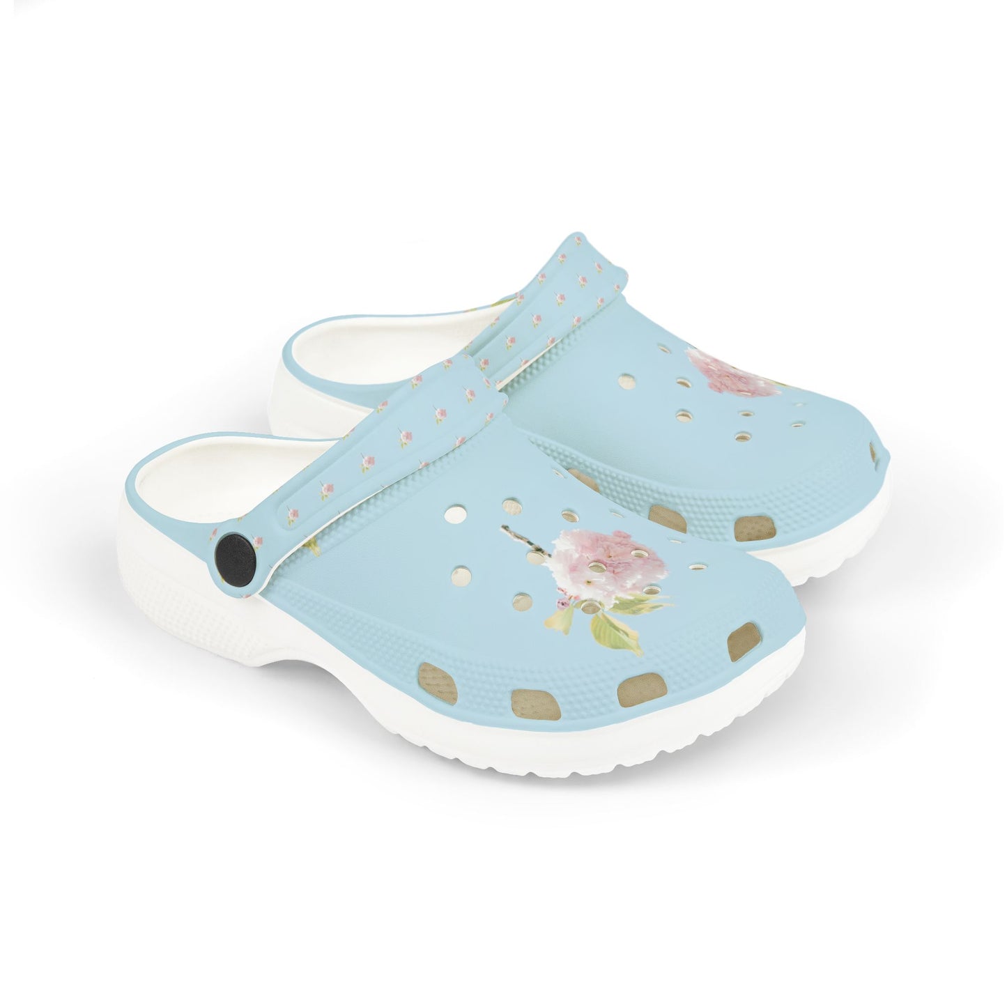 Kid's Floral EVA Foam Clogs, Comfortable Summer Footwear, Playtime Sandals, Unique Children's Shoes, Garden Party Essentials