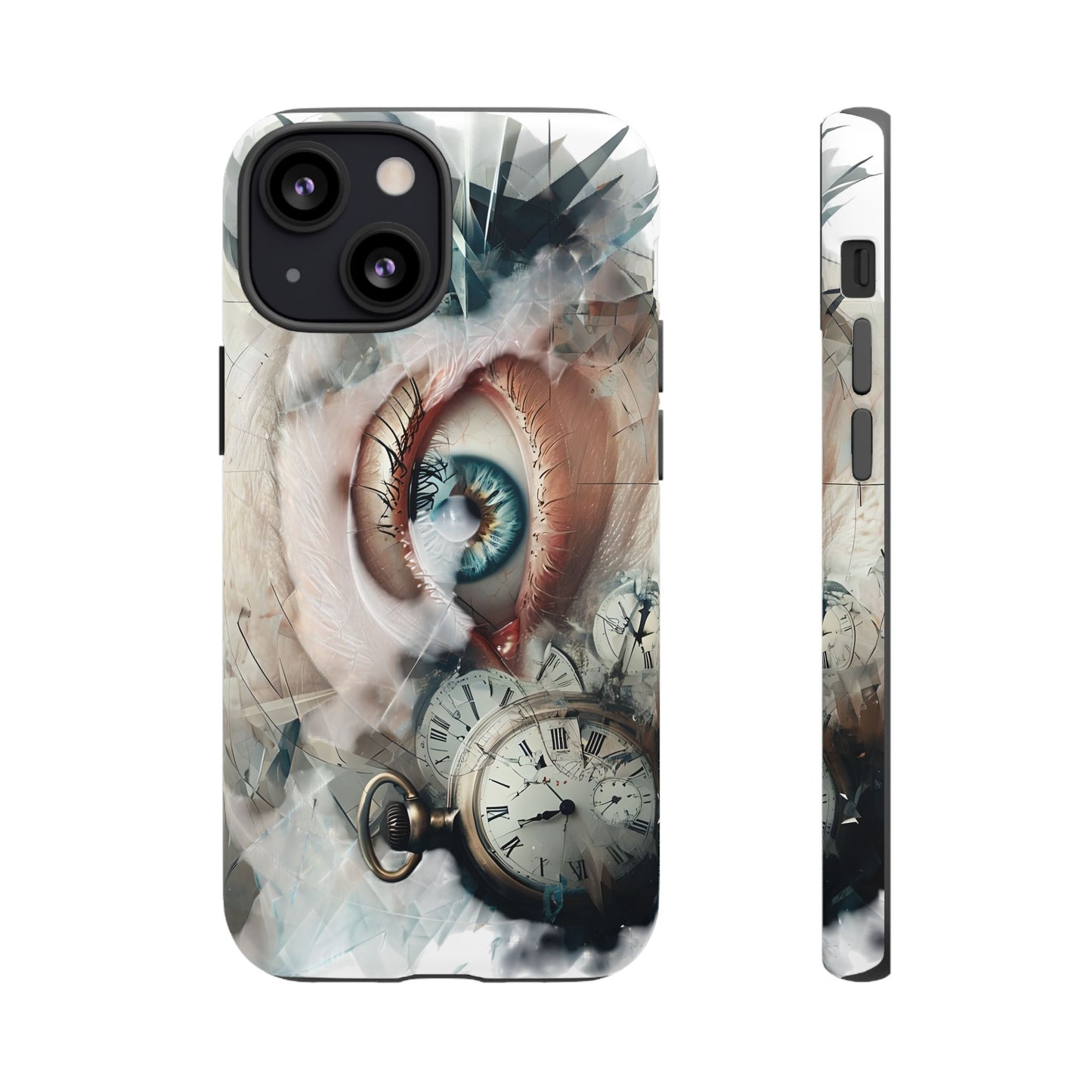 Artistic Eye Phone Case, Unique Smartphone Cover, Whimsical Gift for Art Lovers, Trendy Tech Accessory, Birthday Present, Holiday Gift