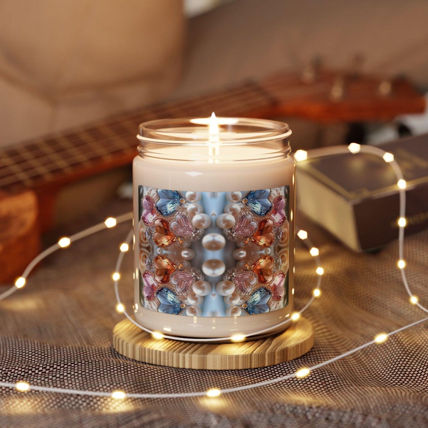 Soy Candle — Gemstone Mirror Scented Candle, 9 oz