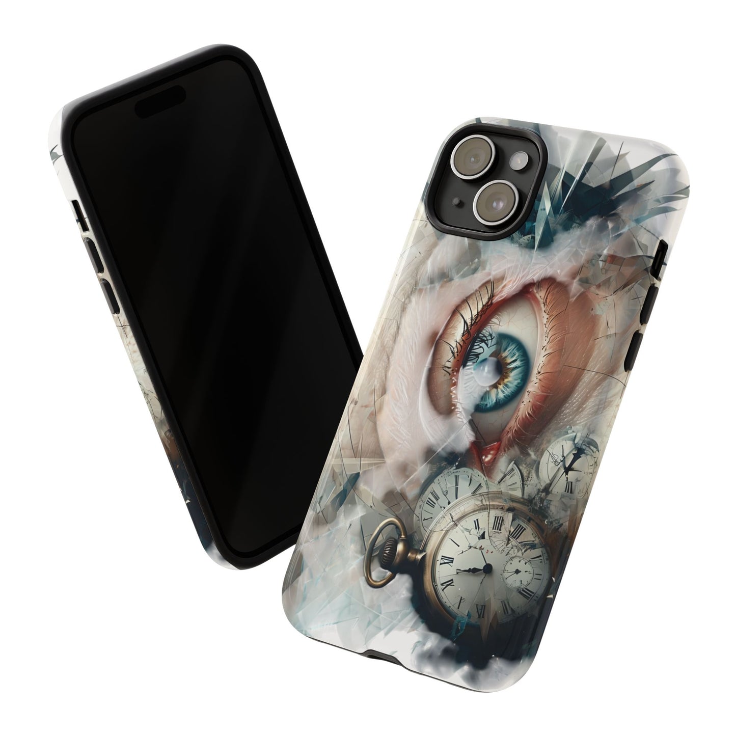 Artistic Eye Phone Case, Unique Smartphone Cover, Whimsical Gift for Art Lovers, Trendy Tech Accessory, Birthday Present, Holiday Gift