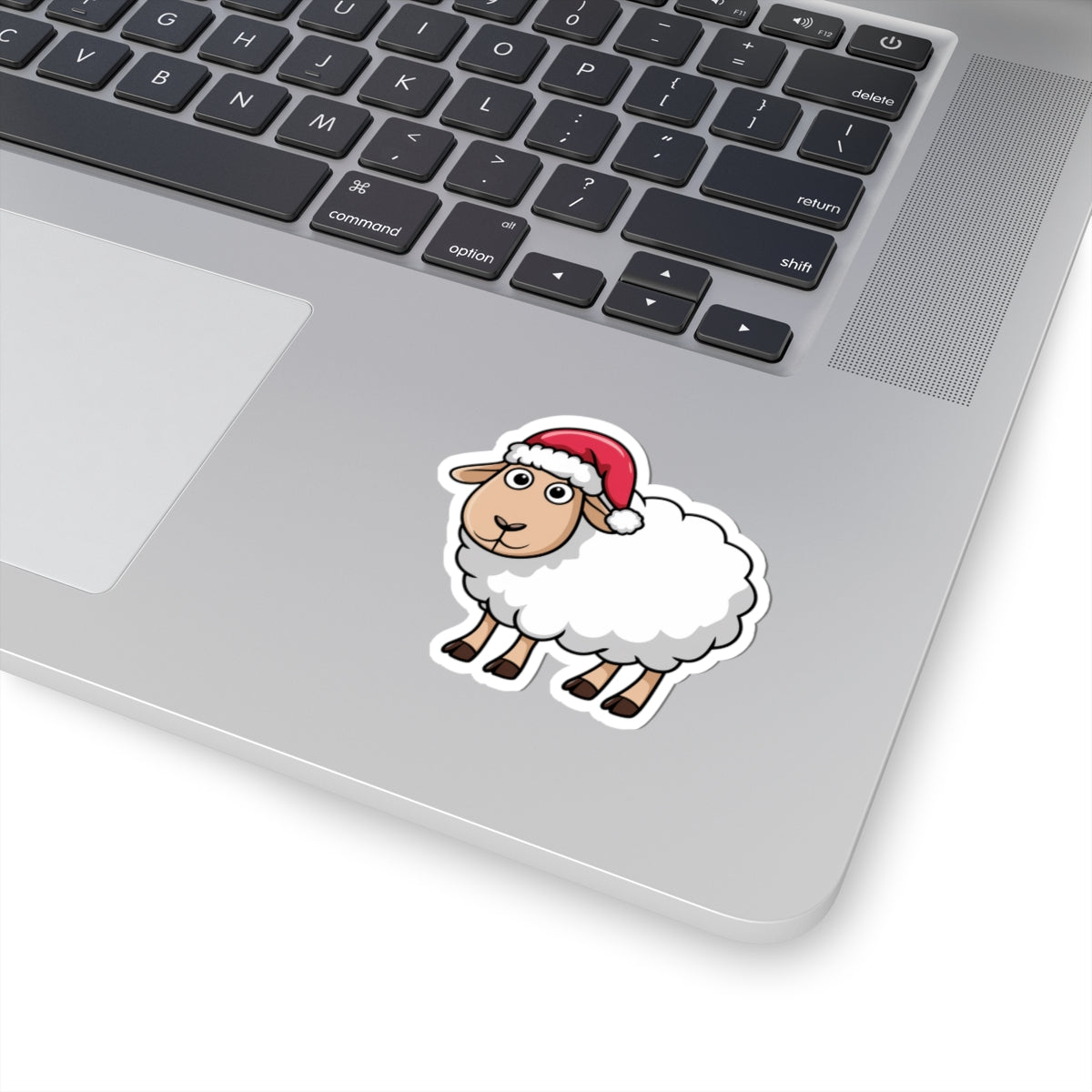 Christmas Sheep Kiss-Cut Stickers, Cute Holiday Decor, Laptop Stickers, Gift Ideas for Kids, Festive Scrapbooking