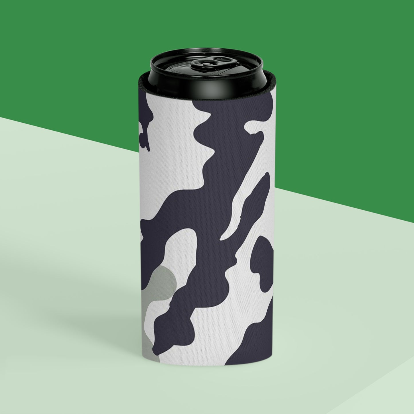 Camo Can Cooler - Stylish Beverage Insulator for Outdoor Adventures, Beach Days, Camping Trips, BBQs, and Casual Gatherings