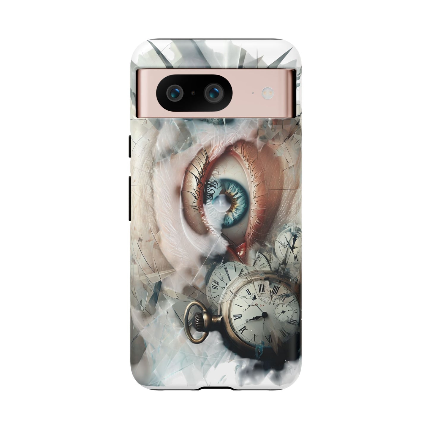Artistic Eye Phone Case, Unique Smartphone Cover, Whimsical Gift for Art Lovers, Trendy Tech Accessory, Birthday Present, Holiday Gift