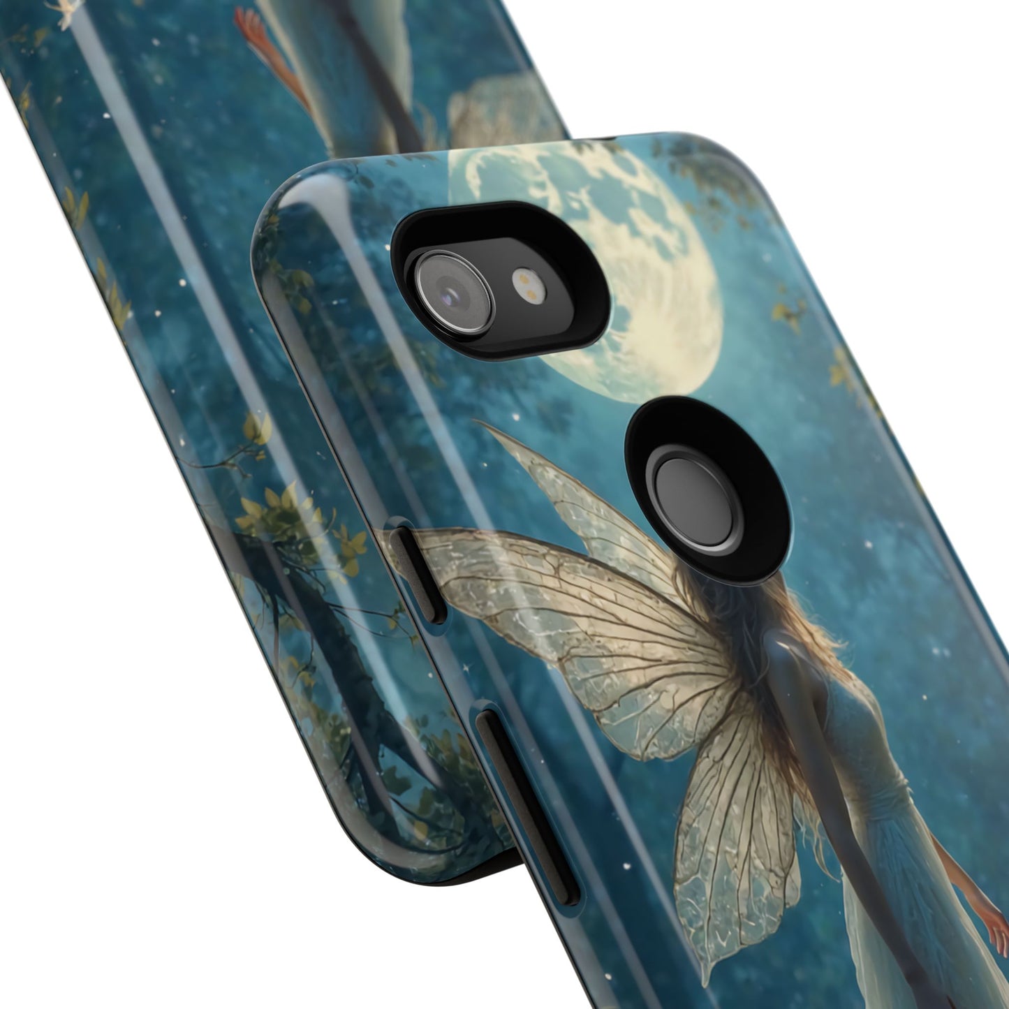 Fairy Moon Phone Case | Tough Cases for Nature Lovers, Fantasy Gift, Boho Phone Accessory, Ethereal Aesthetic, Magical Design