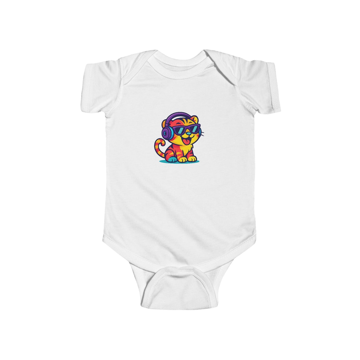 Cool Cat Infant Bodysuit - Fun Outfit for Baby, Cute Gift for New Parents, Summer Playwear, Baby Shower Gift, Adorable Infant Apparel