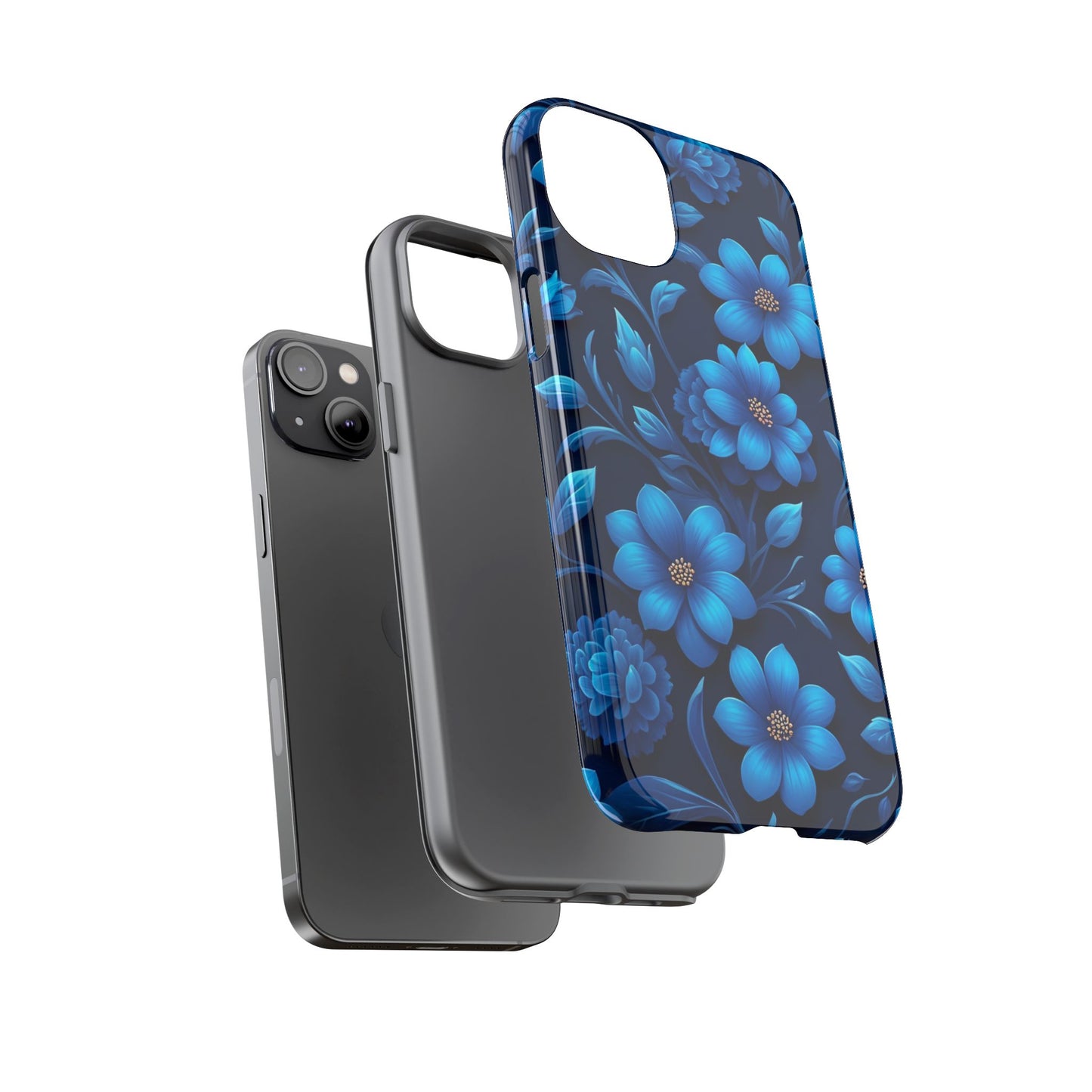 Tough Cases: Floral iPhone Case, Vibrant Phone Cover, Flower Patterned Case, Protective Floral Design, Spring Gift Idea