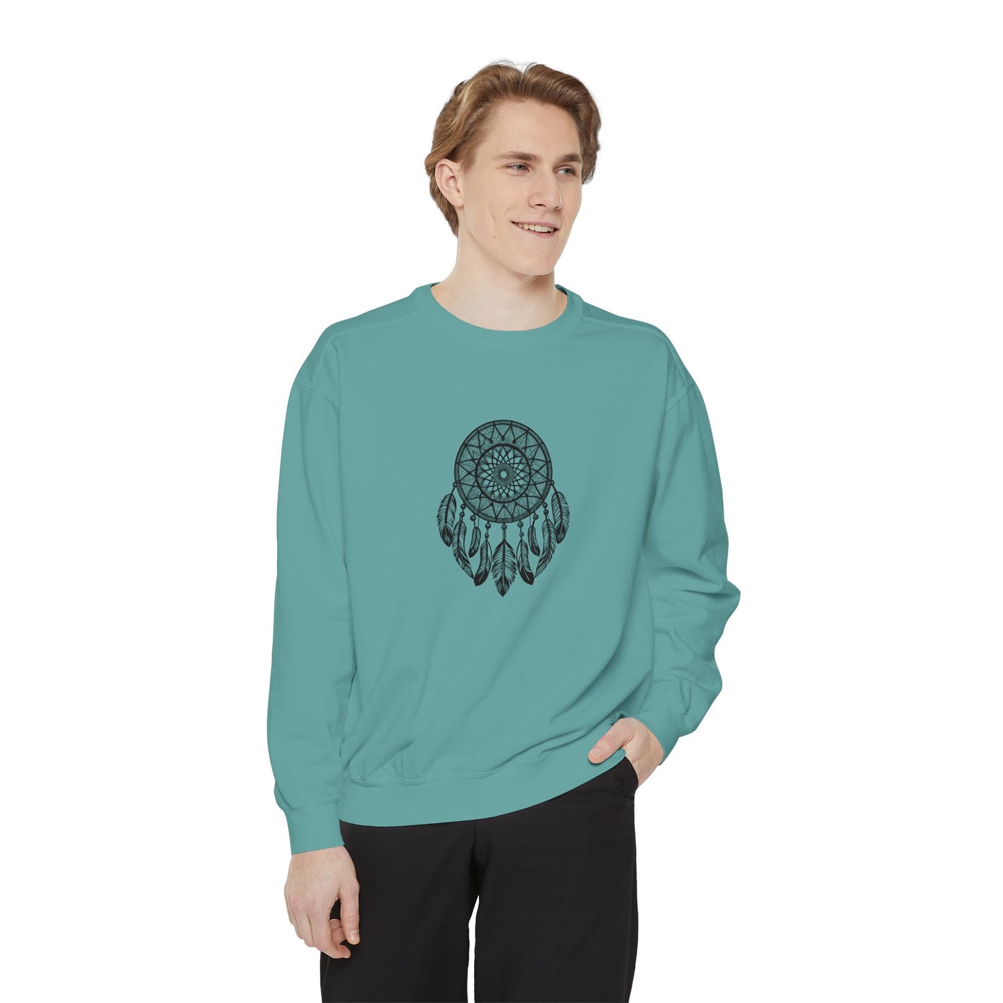 Dreamcatcher Sweatshirt for Cozy Vibes, Perfect Gift for Boho Lovers, Casual Outfits, Fall Style, Relaxing Days