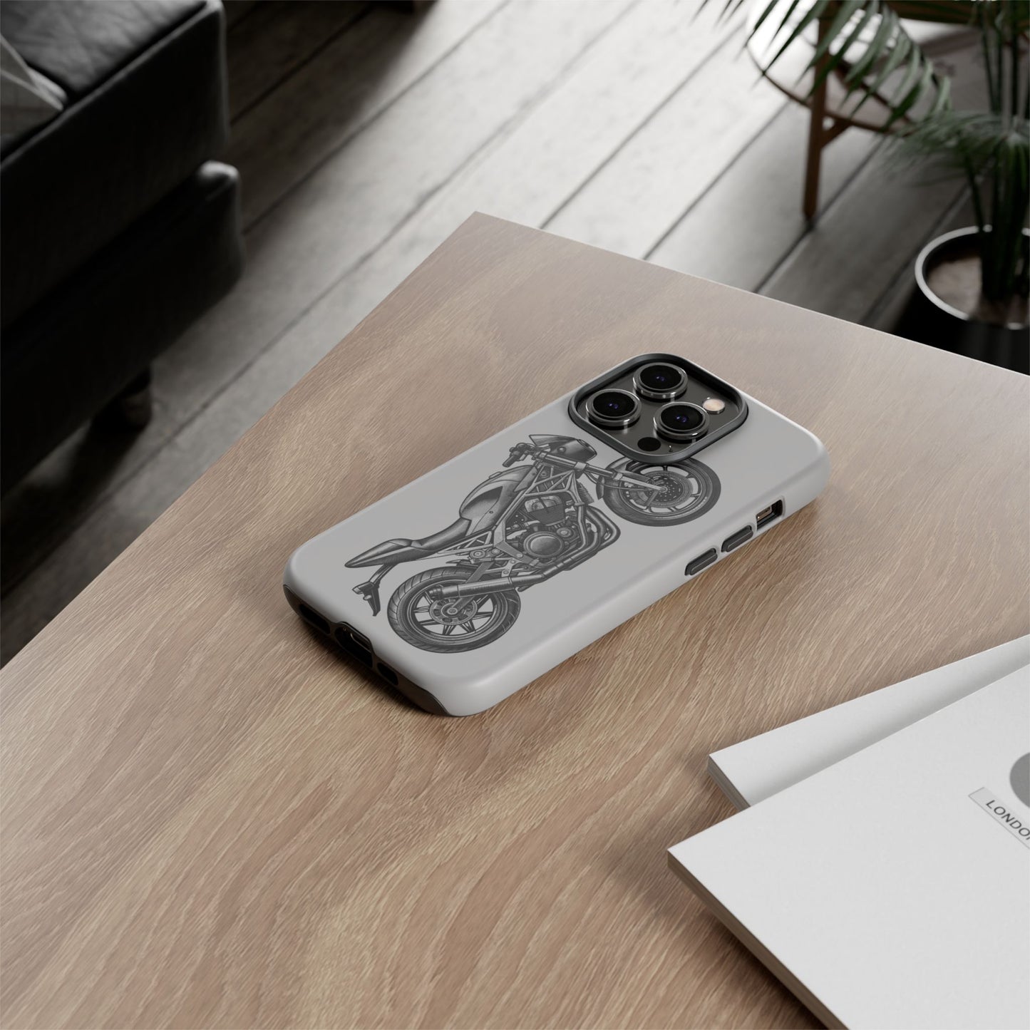 Motorcycle Phone Case - Tough Cases - Biker Gift, Motorcycle Lover, Custom Phone Cover, Unique Biker Accessory