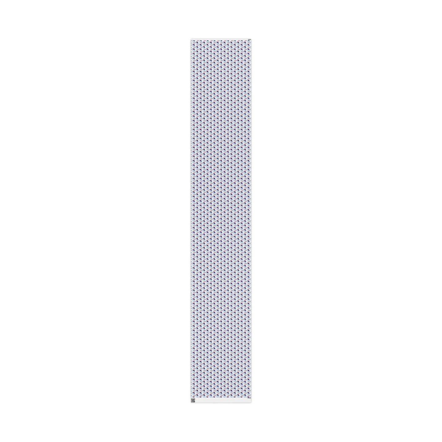 Snowman Pattern Wrapping Paper Roll — Cute Winter Holiday Gift Wrap