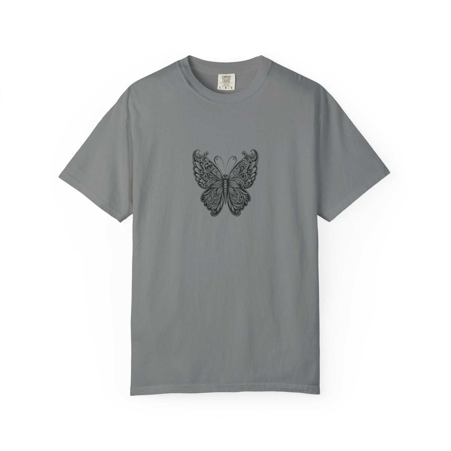 Bohemian Butterfly T-shirt, Unisex Clothing, Nature Inspired Tee, Gift for Her, Casual Wear, Summer Fashion