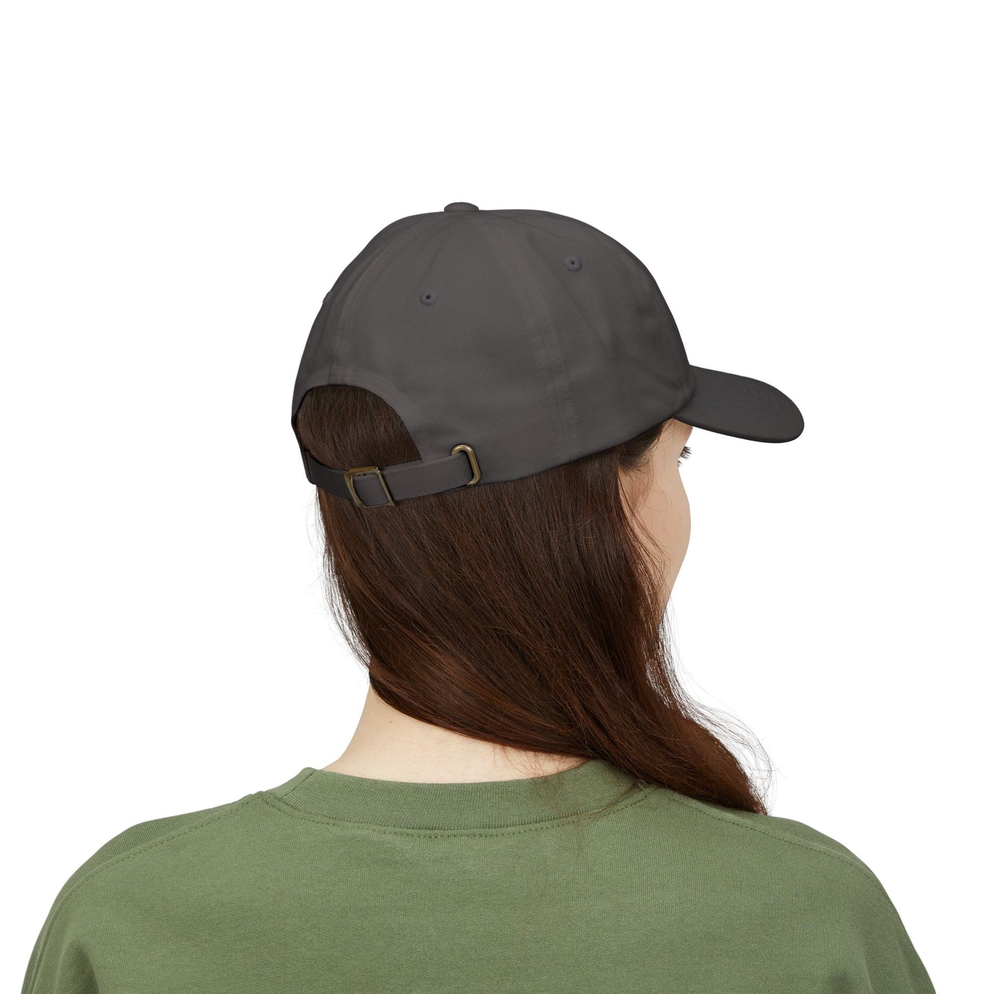 White Embroidered Classic Dad Cap - Casual Vintage Style, Perfect Gift for Father's Day, Summer Outings, Everyday Wear, Trendy Accessory