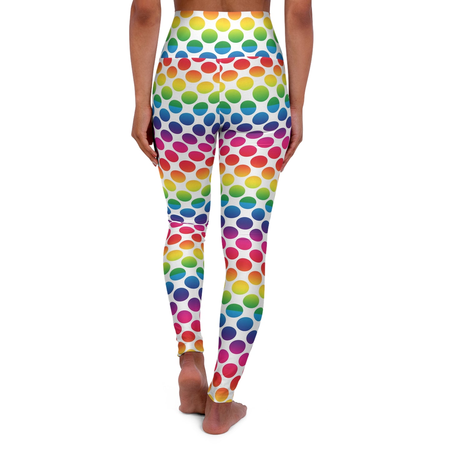 Colorful High Waisted Yoga Leggings, Activewear, Fitness Leggings, Yoga Pants, Gym Wear, Festival Attire